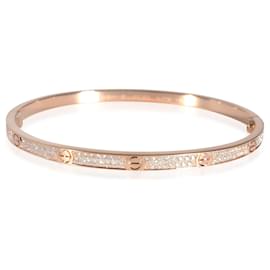 Cartier-Cartier love bracelet, Small model, Paved (Rose gold)-Other