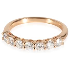 Tiffany & Co-TIFFANY & CO. Tiffany Forever Band in 18k Rose Gold 0.57 ctw-Other