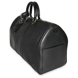 Louis Vuitton-Louis Vuitton Black Epi Keepall 45-Black