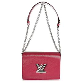 Louis Vuitton-Louis Vuitton Fuchsia Epi Twist MM-Red