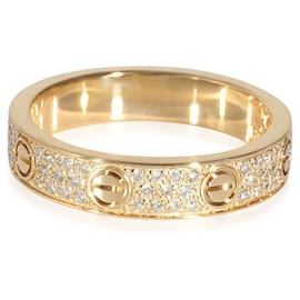 Cartier-Cartier Love Pave Diamond Band in 18k yellow gold 0.31 ctw-Other