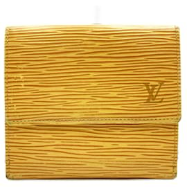 Louis Vuitton-Louis Vuitton Porte-monnaie-Amarelo