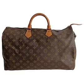 Louis Vuitton-Louis Vuitton Speedy 40 monogram handbag-Brown