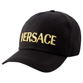 Versace-Cap - Versace - Cotton - Black-Black