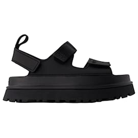 Ugg-W Goldenglow Sandals - UGG - Pvc - Black-Black