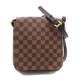 Louis Vuitton-Damien Ebene Musette Salsa Tracolla Lunga N51300-Marrone