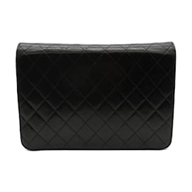 Chanel-Quilted CC Square Flap Bag-Black