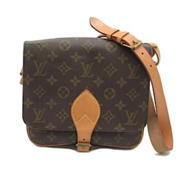 Louis Vuitton-Monogram Cartouchiere MM M51253-Brown