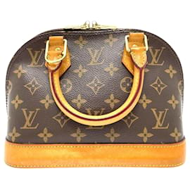 Louis Vuitton-Louis Vuitton Alma BB-Braun