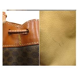 Céline-Celine bucket leather bag - original and vintage-Brown