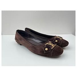 Louis Vuitton-Louis Vuitton flats moccasins-Brown