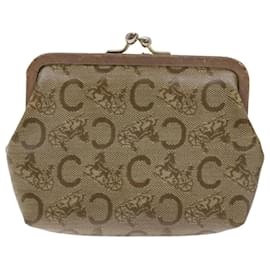 Céline-CELINE Macadam Canvas Card Key Case Pouch Belt Leather 7Set Brown Auth ar11266-Brown,Blue,Grey