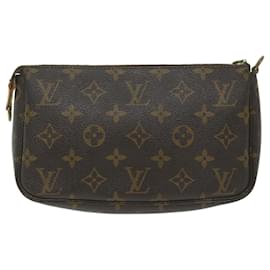 Louis Vuitton-Estuche para accesorios de bolsillo con monograma de LOUIS VUITTON M51980 LV Auth 61282-Monograma
