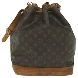 Louis Vuitton-LOUIS VUITTON Monogram Noe Shoulder Bag M42224 LV Auth 63688-Monogram