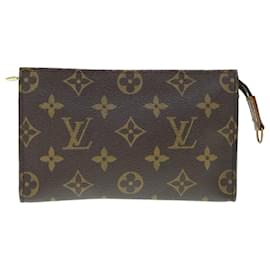 Louis Vuitton-LOUIS VUITTON Pochette Monogram Seau PM Pochette Accessoire LV Auth 63935-Monogramme