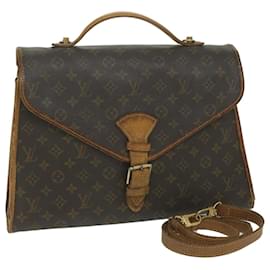 Louis Vuitton-LOUIS VUITTON Beverly Handtasche mit Monogramm 2Weg M51120 LV Auth 61379-Monogramm