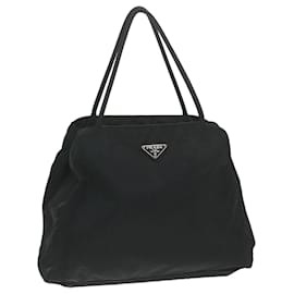 Prada-PRADA Tote Bag Nylon Noir Authentique 63983-Noir