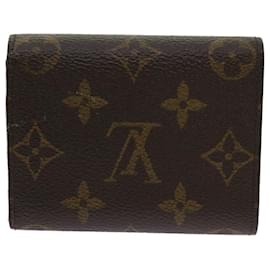 Louis Vuitton-LOUIS VUITTON Monogram Portefeuille Elene Trifold Wallet M60253 LV Auth ki3981-Monogram