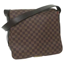 Louis Vuitton-LOUIS VUITTON Damier Ebene Bastille Shoulder Bag N45258 LV Auth bs10712-Other
