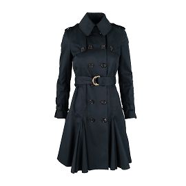 Gabardina Moschino Cheap and Chic con pliegues Otro