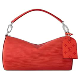 Louis Vuitton-Lv Polochon macio MM Epi vermelho-Vermelho