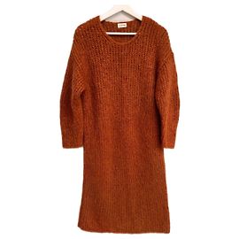By Malene Birger Kleiderstrickwaren von Malene Birger Braun
