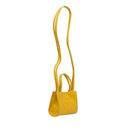 Autre Marque-Petit sac cabas jaune Telfar-Jaune