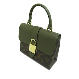 Louis Vuitton-Bolso satchel Locky BB con monograma de Louis Vuitton verde oliva-Otro