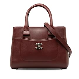 Chanel-Bolsa Executiva Chanel Mini Neo Borgonha-Bordeaux