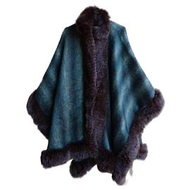 Yves Saint Laurent Coats, Outerwear Brown Green