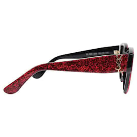 Saint Laurent-Sunglasses-Red
