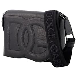 Dolce & Gabbana-Runway Crossbody - Dolce&Gabbana - Leather - Black-Black