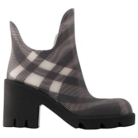 Burberry-Lf Marsh Heel Ankle Boots - Burberry - Andere - Schwarz-Schwarz
