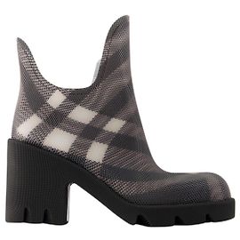 Lf Marsh Heel Ankle Boots - Burberry - Others - Black Black