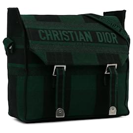Dior-Dior Green Diorcamp Messenger Bag-Green