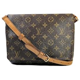 Louis Vuitton-Monogram Musette Tango Longue Sangle M51388-Marron