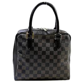 Louis Vuitton-Damier Ebene Brera N51150-Braun