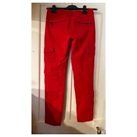 Ralph Lauren-Pantalones, polainas-Roja