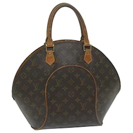 Louis Vuitton-LOUIS VUITTON Monogram Ellipse MM Hand Bag M51126 LV Auth 63583-Monogram