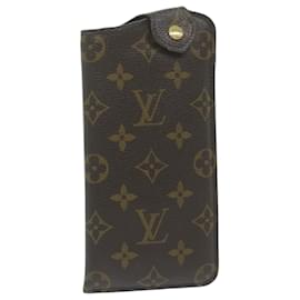 Louis Vuitton-LOUIS VUITTON Monogram Etui Lunette MM Glasses Case M66544 LV Auth yk10112-Monogram