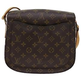 Louis Vuitton-LOUIS VUITTON Monogram Saint Cloud GM Shoulder Bag M51242 LV Auth 63939-Monogram