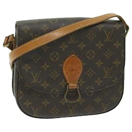 Louis Vuitton-LOUIS VUITTON Monogram Saint Cloud GM Shoulder Bag M51242 LV Auth ki4012-Monogram