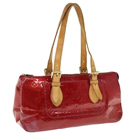 Louis Vuitton-LOUIS VUITTON Vernis Rosewood Avenue Handtasche Pomme D'amour M93507 LV Auth 63498-Andere
