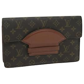Louis Vuitton-LOUIS VUITTON Monograma Chaillot Clutch Bag M51786 Autenticação de LV 63479-Monograma