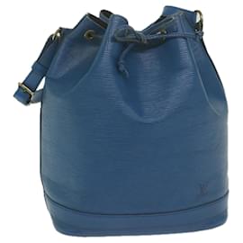 Louis Vuitton-LOUIS VUITTON Epi Noe Schultertasche Blau M44005 LV Auth 63539-Blau