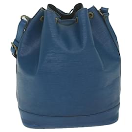 Louis Vuitton-LOUIS VUITTON Epi Noe Shoulder Bag Blue M44005 LV Auth 63539-Blue