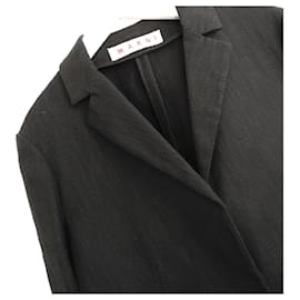 Marni-Schwarze Jacke mit entspannter Passform aus den Archiven von Marni-Schwarz