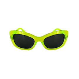 Prada-Sonnenbrille Acetat Neon-Grün