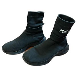 Repetto black high top sneaker Black