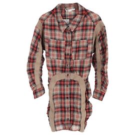 Stella Mc Cartney Stella McCartney Robe froncée Wren en coton multicolore Autre Imprimé python